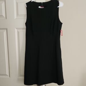 SPANX Black Sleeveless Sheath Mini Dress
